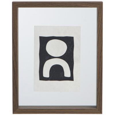 Leen Bakker - Fotolijst Leiden Walnoot - 20x25 Cm - MDF - Bruin - 4x25x20 Cm