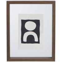 Leen Bakker - Fotolijst Leiden Walnoot - 20x25 Cm - MDF - Bruin - 4x25x20 Cm