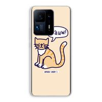 Miauw: Xiaomi Mi Mix 4 Transparant Hoesje Miauw: Xiaomi Mi Mix 4 Transparant Hoesje