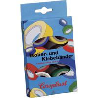 Coroplast 28839 28839 PVC-plakbandset Blauw, Geel, Rood, Zwart, Wit, Groen (l x b) 3 m x 19 mm 6 stuk(s)