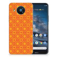 Nokia 8.3 | TPU bumper | Batik Oranje