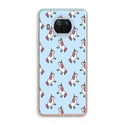 Eenhoorns overal: Xiaomi Mi 10T Lite 5G Transparant Hoesje