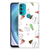 Motorola Moto G71 5G | Siliconen Case | IJsjes