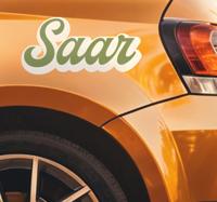 Autostickers Kalligrafie vintage retro belettering Autostickers Kalligrafie vintage retro belettering