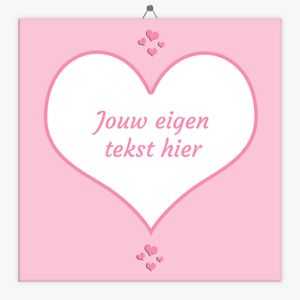 Tekst tegeltje Valentijn