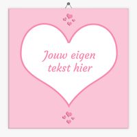 Tekst tegeltje Valentijn