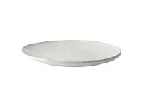 Dutch Rose Organic bord 26,5cm wit 4st