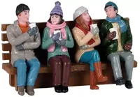 Lemax coffee and friends kerstdorp figuur type 4 2021