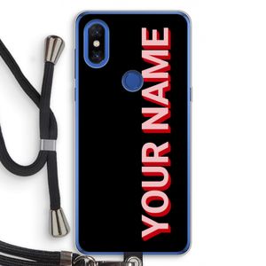 Namecase: Xiaomi Mi Mix 3 Transparant Hoesje met koord