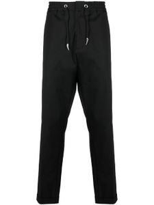 Roberto Cavalli pantalon de jogging à patch logo - Noir