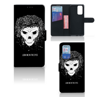 Telefoonhoesje met Naam OnePlus 9 Pro Skull Hair - thumbnail