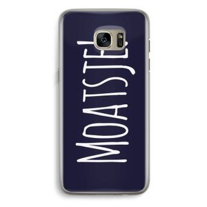 Moatsje!: Samsung Galaxy S7 Edge Transparant Hoesje