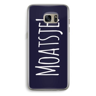 Moatsje!: Samsung Galaxy S7 Edge Transparant Hoesje