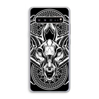 Oh Deer: Samsung Galaxy S10 5G Transparant Hoesje