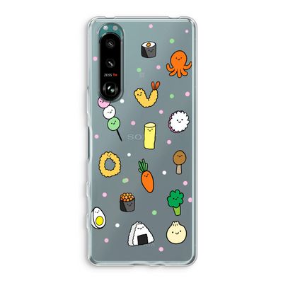 Happy bento friends: Sony Xperia 5 III Transparant Hoesje
