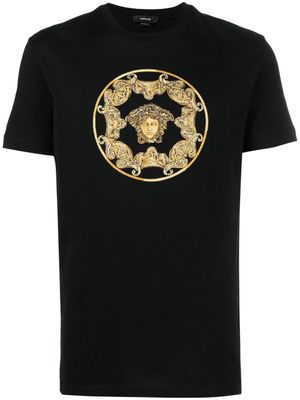 Versace t-shirt à motif Medusa - Noir