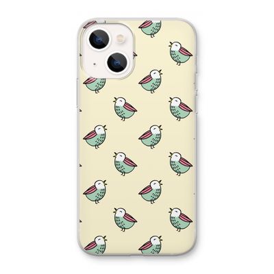 Vogeltjes: iPhone 13 mini Transparant Hoesje