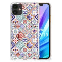 Apple iPhone 11 Anti-Shock Hoesje Tiles Color