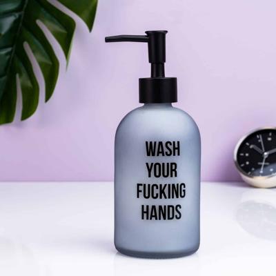 Wash Your Fucking Hands zeepdispenser Wash Your Fucking Hands zeepdispenser
