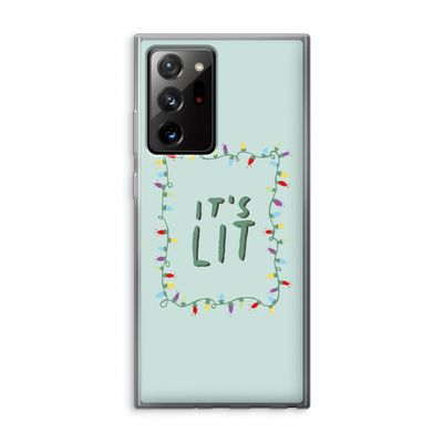 It's Lit: Samsung Galaxy Note 20 Ultra / Note 20 Ultra 5G Transparant Hoesje