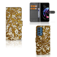 Wallet Case Motorola Edge 20 Pro Barok Goud