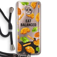 Eat Balanced: Motorola Moto G6 Transparant Hoesje met koord