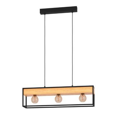Eglo HanglampLibertad 1 met hout - 900349