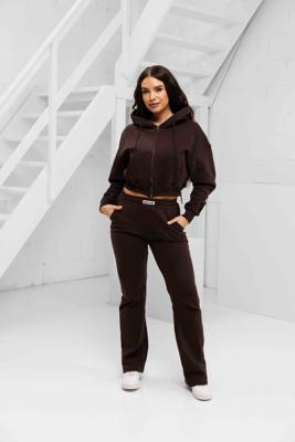 Unique The Label Molly Trainingspak Dames Bruin - Maat XL - Kleur: Bruin | Soccerfanshop Unique The Label Molly Trainingspak Dames Bruin - Maat XL - Kleur: Bruin | Soccerfanshop