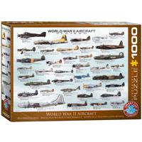 Eurographics puzzel World War II Aircraft - 1000 stukjes