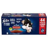 PURINA Felix Fantastic Mix in jelly - nat kattenvoer - 44 x 85g