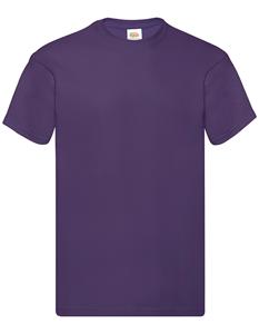 Fruit Of The Loom F110 Original T - Purple - XXL