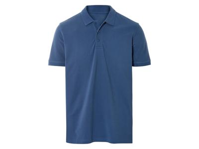 esmara Heren poloshirt (Blauw, M)