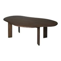 ferm LIVING Tarn Contour Eettafel 220 x 118,5 cm - Donker Gebeitst Beukenhout - thumbnail