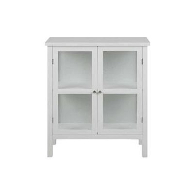 Vitrine Liza - wit - 99,5x80x35,5 cm