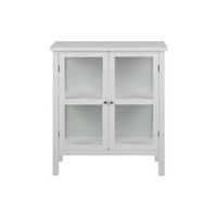Vitrine Liza - wit - 99,5x80x35,5 cm