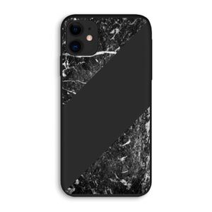 Zwart marmer: iPhone 11 Biologisch afbreekbaar hoesje