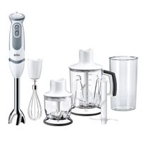 Braun MQ5245WH MultiQuick 5 Vario Staafmixer Wit/Grijs - thumbnail