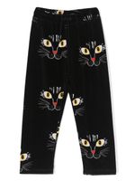 Mini Rodini pantalon cargo en coton biologique - Noir