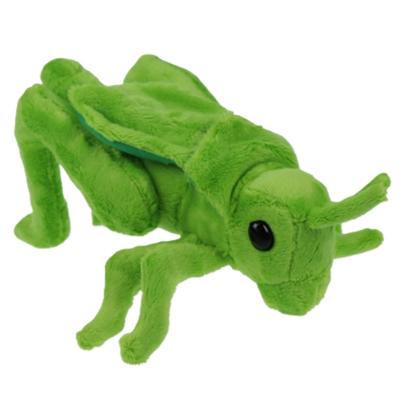 Sprinkhaan pluche knuffel dier - groen - insecten - 26 cm Sprinkhaan pluche knuffel dier - groen - insecten - 26 cm