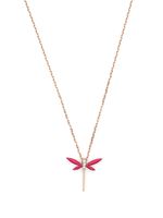 Anapsara collier Mini Dragonfly en or 18ct pavée de diamants