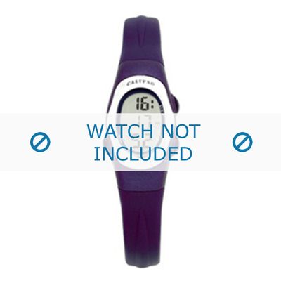 Calypso horlogeband K6018-5 Rubber Paars