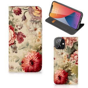 Smart Cover voor iPhone 12 | iPhone 12 Pro Bloemen