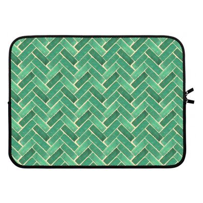 Moroccan tiles 2: Laptop sleeve 15 inch