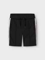 Name it zomer sweat short jongens - zwart - Nkmhakka