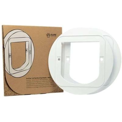 Montageadapter voor kattenluik - SUREFLAP - Wit