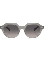 Ray-Ban lunettes de soleil Gina à monture ronde - Gris