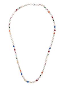 DOWER AND HALL collier à perles - Multicolore