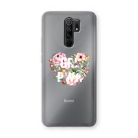 GRL PWR Flower: Xiaomi Redmi 9 Transparant Hoesje