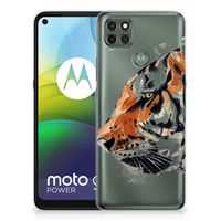 Hoesje maken Motorola Moto G9 Power Watercolor Tiger