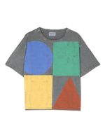 Bobo Choses t-shirt à imprimé géométrique - Gris